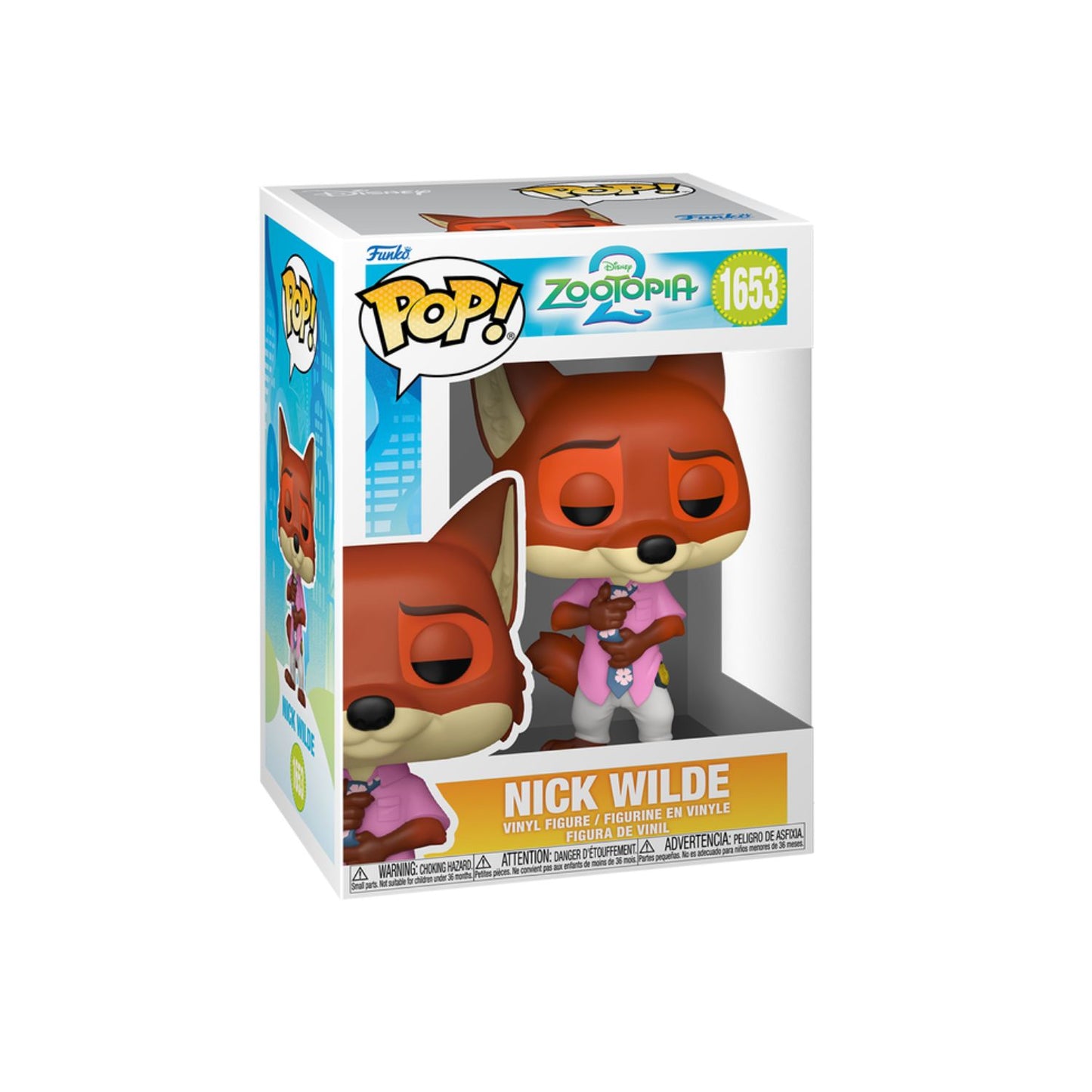 Funko Pop: Disney Zootopia -Nick Wilde #1653