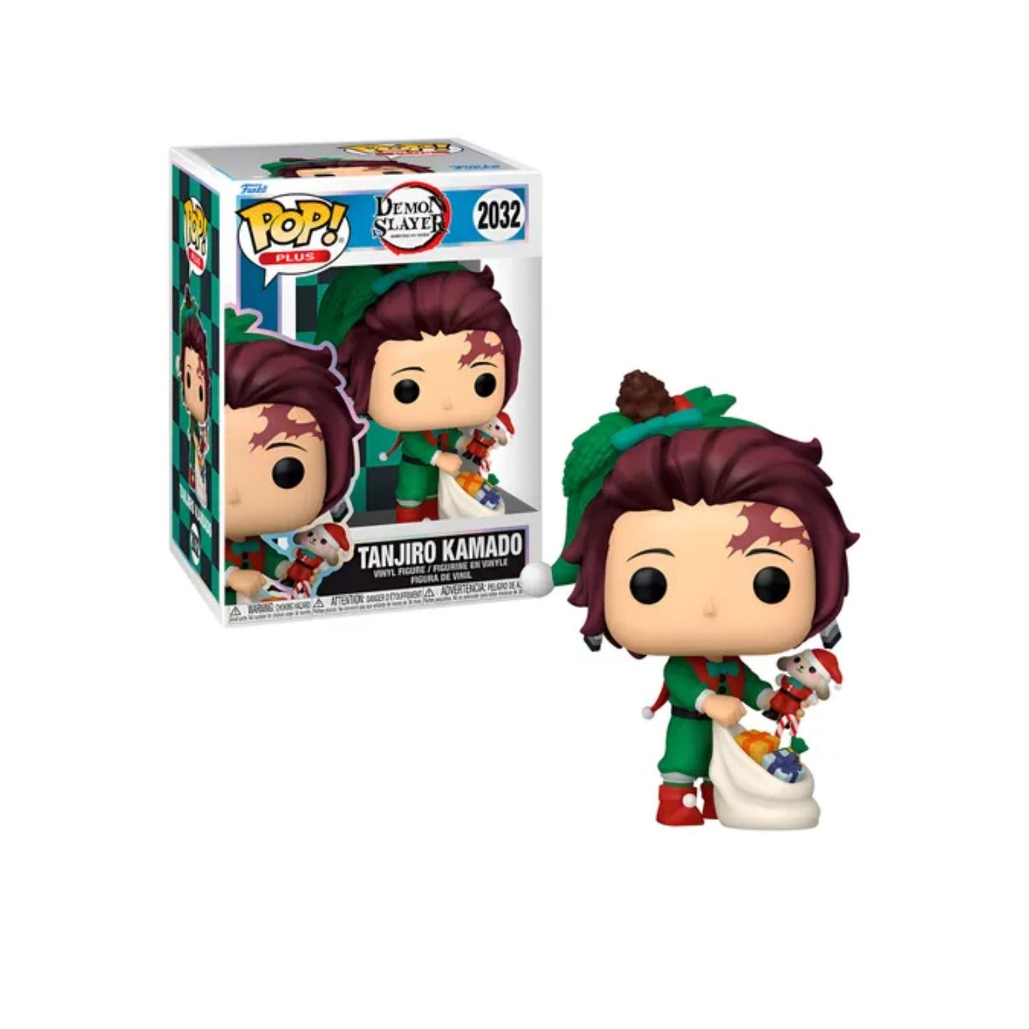 Funko Pop Plus: Demon Slayer - Tanjiro Kamado Christmas  #2032